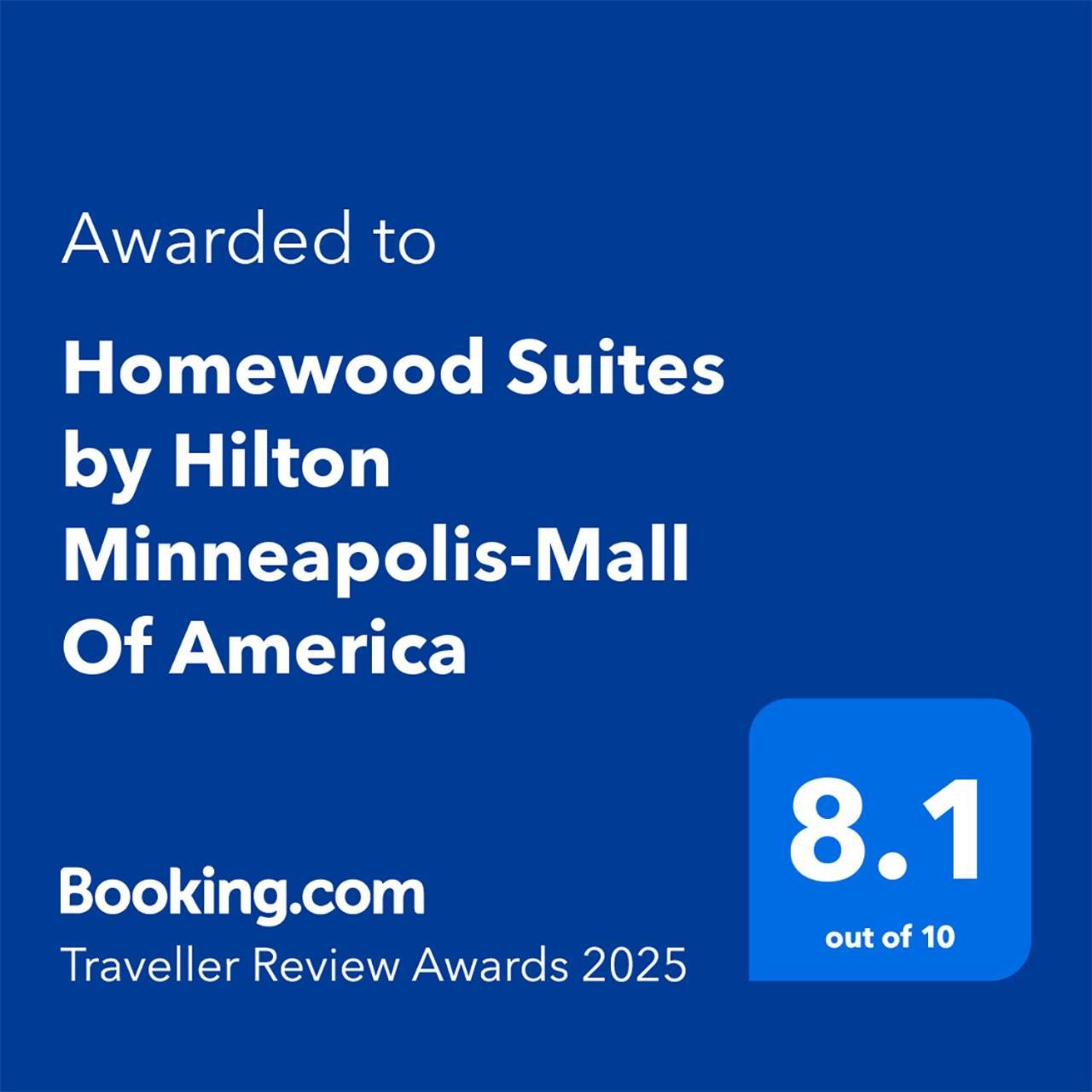Homewood Suites By Hilton Minneapolis-Mall Of America Bloomington Bagian luar foto